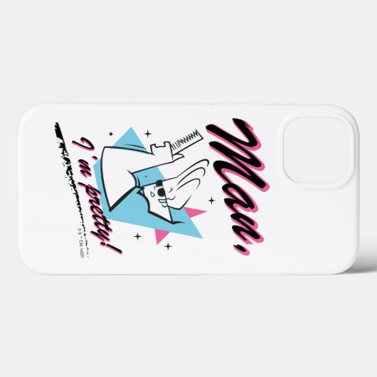 Johnny Bravo - Man I'm Pretty Retro Graphic Case-Mate iPhoneケース (裏面 (横))