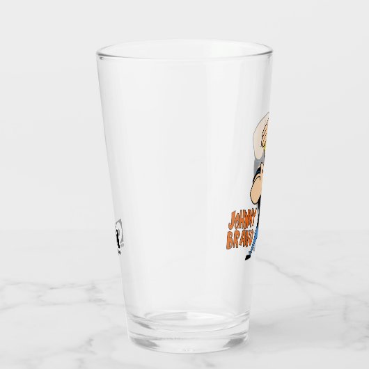 Johnny Bravo Picture Frame Pose タンブラーグラス (右)