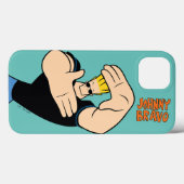 Johnny Bravo Picture Frame Pose Case-Mate iPhoneケース (裏面 (横))
