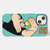 Johnny Bravo Picture Frame Pose iPhoneケース (裏面横)