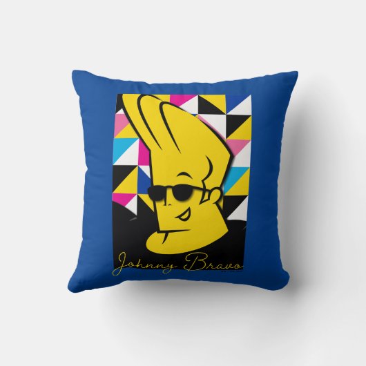 Johnny Bravo Pop Art Graphic クッション (裏面)