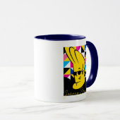 Johnny Bravo Pop Art Graphic マグカップ (正面右)