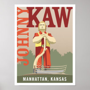 Johnny Kaw - 16x12ポスター ポスター