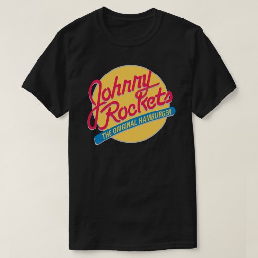 Johnny Rockets Resto Sticker.png Tシャツ (デザイン正面)