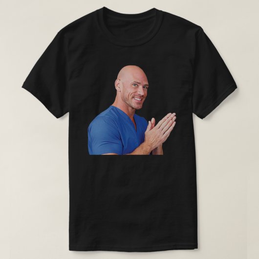 Johnny Sins Sticker.png Tシャツ (デザイン正面)