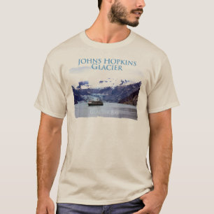 Johns Hopkinsの氷河基本的な長袖 Tシャツ