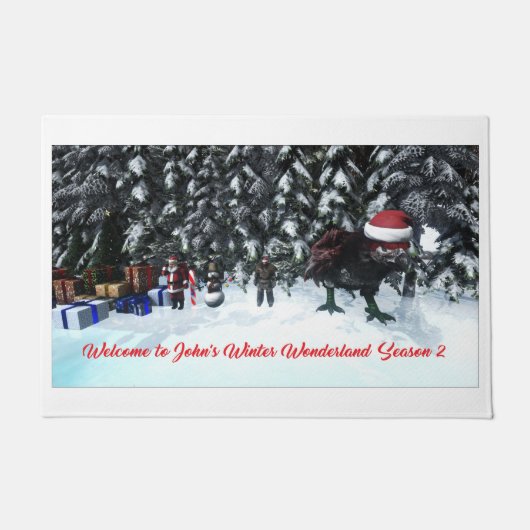 John's Winter Wonderland Season 2 Türmatte ドアマット (正面)