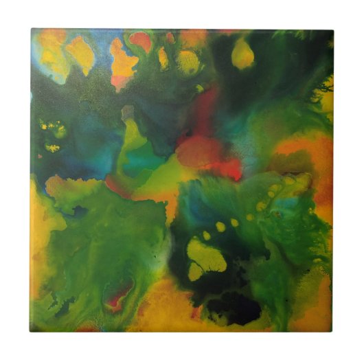 Johnson抽象芸術アートワークで並べる タイル (正面)