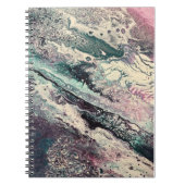 Johnson抽象芸術アートワーク付きスパイラルノートブック ノートブック (正面)