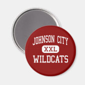 Johnson City - Wildcats - High - Johnson City マグネット (正面/裏面)