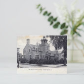 Johnson Library, Hackensack New Jerseyヴィンテージ ポストカード (スタンド正面)