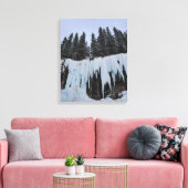 Johnston Canyon Canvas Print キャンバスプリント (インサイチュ (リビング))