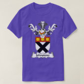Johnstone Coat of Arms Family Crest  Tシャツ (デザイン正面)