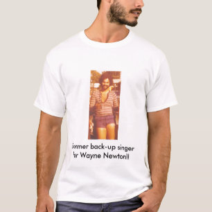 johny kozの足、ウェインのための前のバックアップ歌手… tシャツ