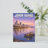 Johor Bahru Malaysia ポストカード (スタンド正面)