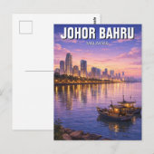 Johor Bahru Malaysia ポストカード (正面/裏面)