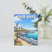 Johor Bahru Puteri Harbour Malaysia ポストカード (スタンド正面)
