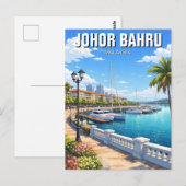 Johor Bahru Puteri Harbour Malaysia ポストカード (正面/裏面)