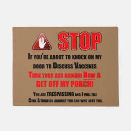 JoHoVaxx証人 ドアマット