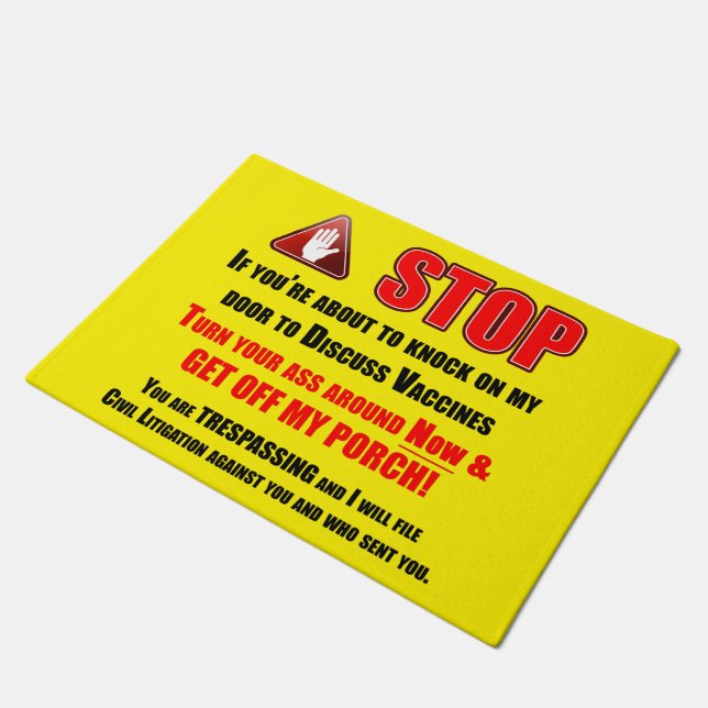 JoHoVaxx証人 ドアマット (アングル)