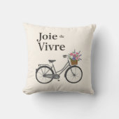 Joie de Vivre スロー枕 クッション (正面)