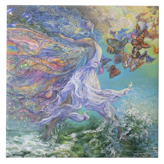 Joie de Vivre 6x6セラミックタイル タイル (正面)