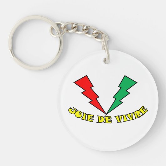 JOIE DE VIVRE key chain キーホルダー (正面)