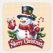Joie Hivernale Festive スクエアシール (正面)