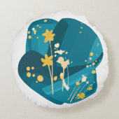 Joie (Rire aux éclats) - Laughing Out Loud ラウンドクッション (裏面)