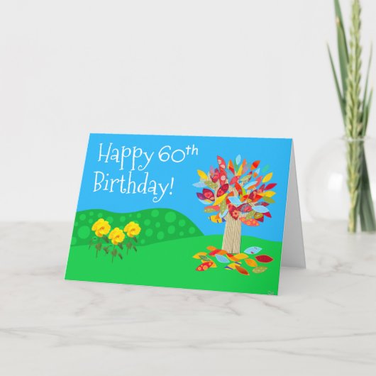 joimagesによる60歳の誕生日お祝いカード2 カード (正面)