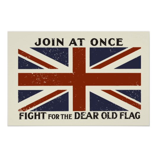 Join At Once - Fight For The Dear Old Flag ポスター (正面)