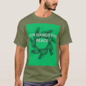 JOIN HANDS FOR PEACE Tシャツ (正面)