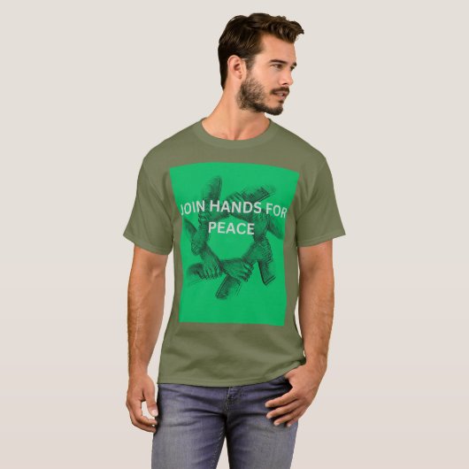 JOIN HANDS FOR PEACE Tシャツ (正面フル)