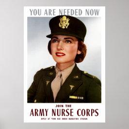 Join The Army Nurse Corps ポスター