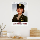 Join The Army Nurse Corps ポスター (キッチン)