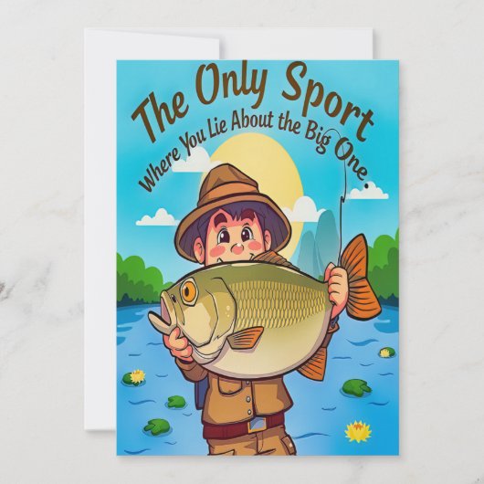 Join the Fishing Fun 招待状 (正面)