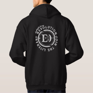 Join the Literary Revolution: Rebel Fiction Hoodie パーカ