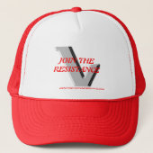 JOIN THE RESISTANCE キャップ (正面)