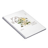 Join the Waggle Dance Crew: Elegant Bee & Jasmine  ノートブック (右側)