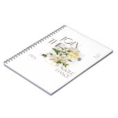 Join the Waggle Dance Crew: Elegant Bee & Jasmine  ノートブック (左側)