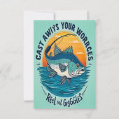 Join Us for a Cast Away Celebration 招待状 (正面)