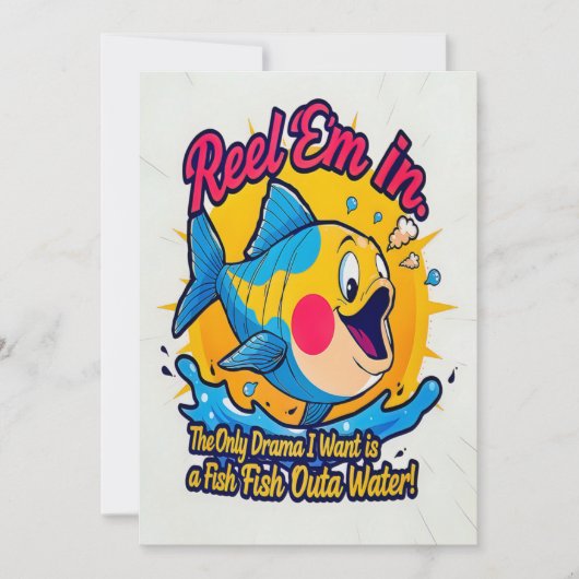 Join Us for a Fun Adventure 招待状 (正面)