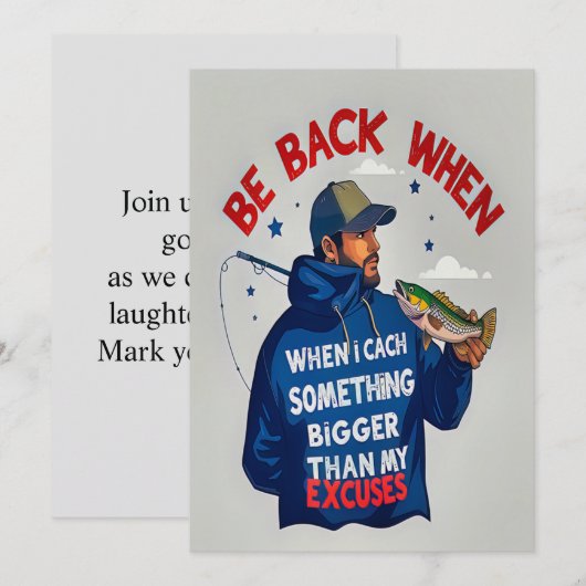 Join Us for a Reel Celebration 招待状 (正面/裏面)