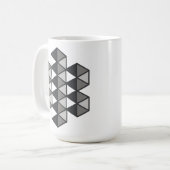 Joined Triangles  Mug コーヒーマグカップ (正面左)