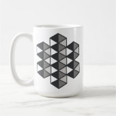 Joined Triangles  Mug コーヒーマグカップ (左)