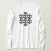 Joined Triangles Women's Long Sleeve T-Shirt Tシャツ (デザイン正面)