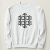 Joined Triangles Women's Sweatshirt スウェットシャツ (デザイン正面)