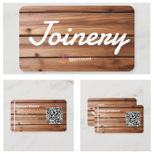 Joinery QRコード テンプレート 名刺