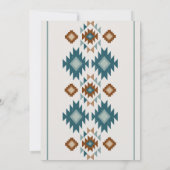 Joint Cowgirl Baby Shower Invitations 招待状 (裏面)