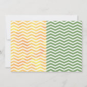 Joint Dinosaur and Construction Siblings Birthday 招待状 (裏面)